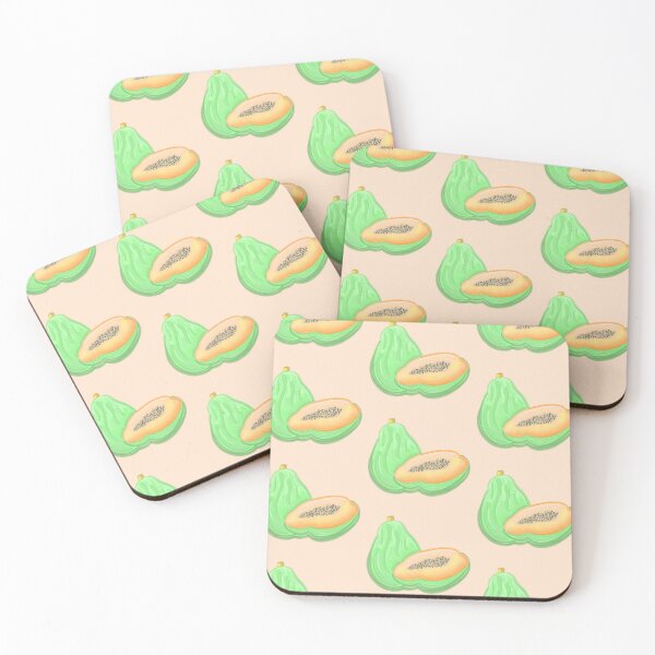 Item preview, Cute Papayas with pastel colors designed and sold by Florvolcanica.