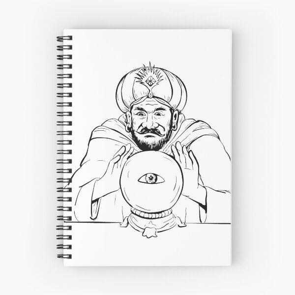 Item preview, Fortune Teller Crystal Ball Drawing designed and sold by patrimonio.