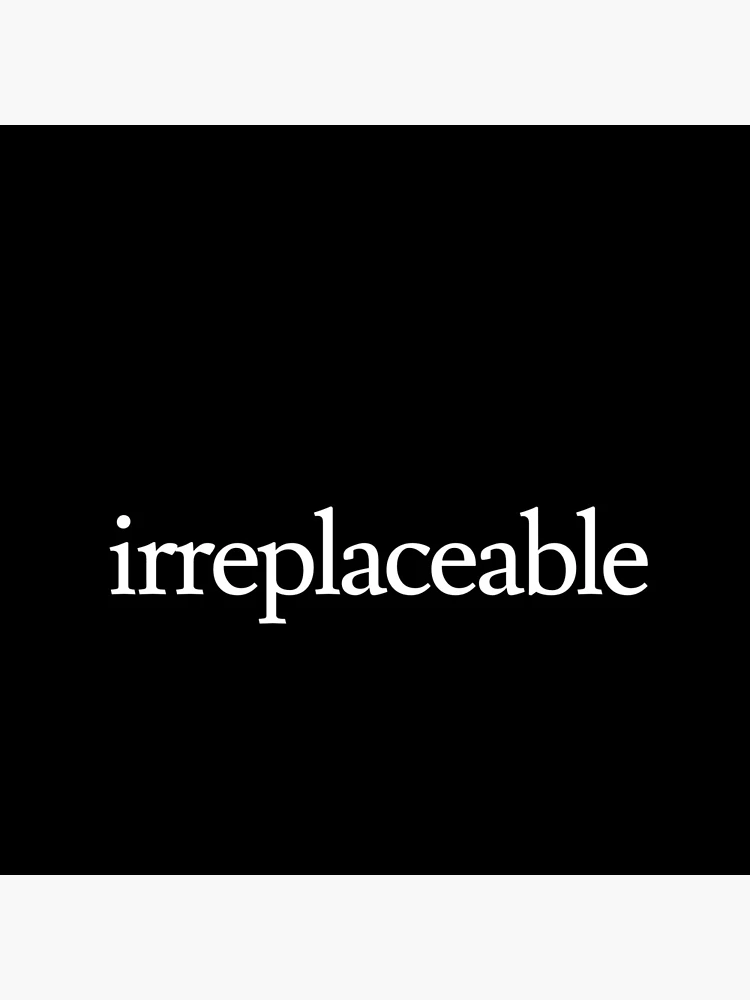 Thumbnail 4 of 4, Clock, Irreplaceable designed and sold by jaffeworld.