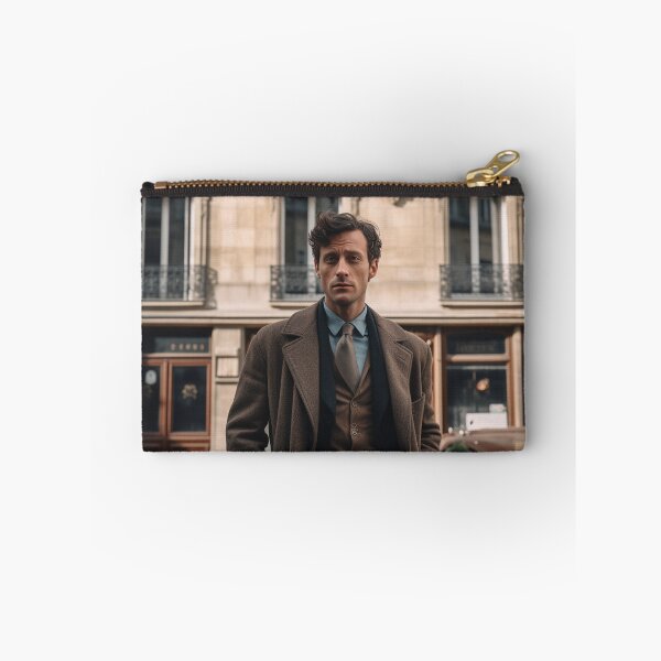 Item preview, French Dispatch actor in front of the building 4 designed and sold by ericpartee.