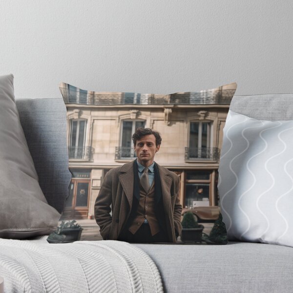 Item preview, French Dispatch actor in front of the building 4 designed and sold by ericpartee.
