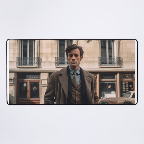 Item preview, French Dispatch actor in front of the building 4 designed and sold by ericpartee.