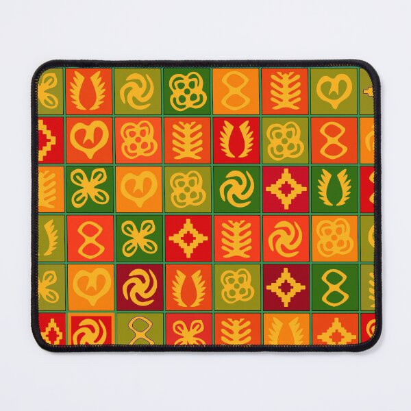 Item preview, Spirit of Africa Symbol Pattern Design 01 designed and sold by blueocan.