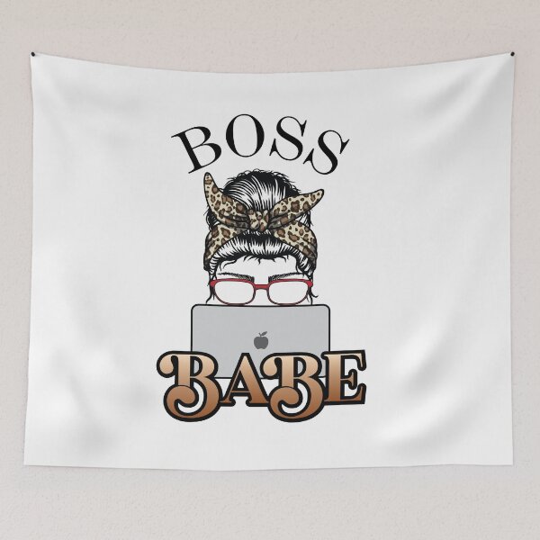 Item preview, Boss Babe Leopard designed and sold by BoldLens.