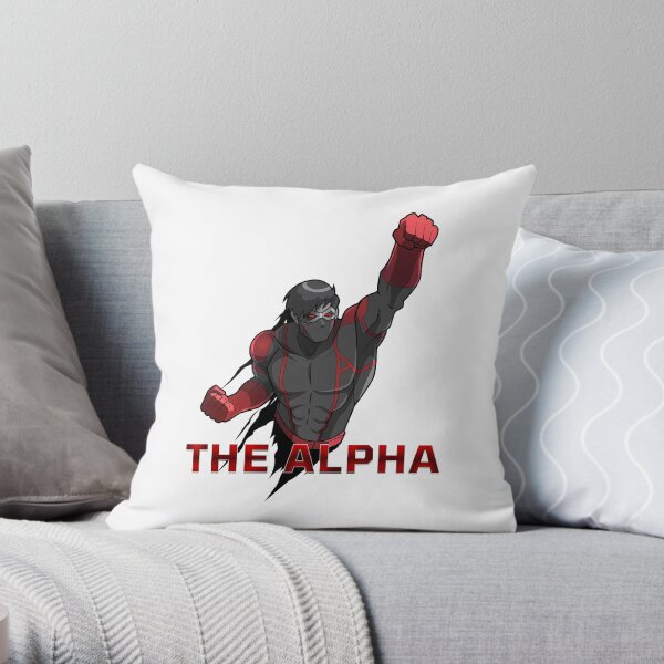 BRC Alpha "The Hero" Icon Throw Pillow