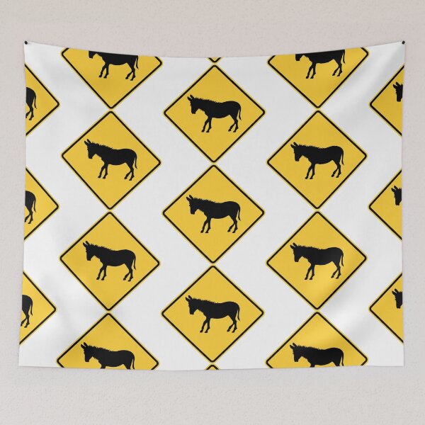 Item preview, Donkey Sign (W11-19) designed and sold by rues4gens.