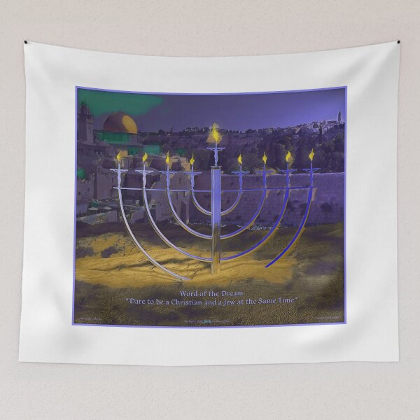 Aperçu de l'œuvre Crucifix-Menorah 1 créée et vendue par NovumOculus.
