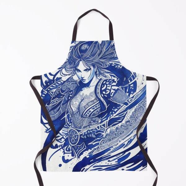 Item preview, Japanese samurai girl ink designed and sold by CustomStickerCo.