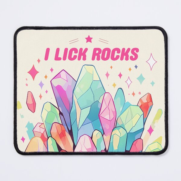 Item preview, I Lick Rocks With Gems designed and sold by SweetClicks123.