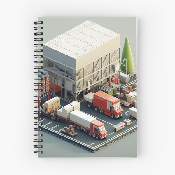 Item preview, Logistic Factory Mockup designed and sold by CarrolyneLorrys.
