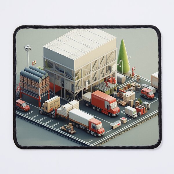 Item preview, Logistic Factory Mockup designed and sold by CarrolyneLorrys.