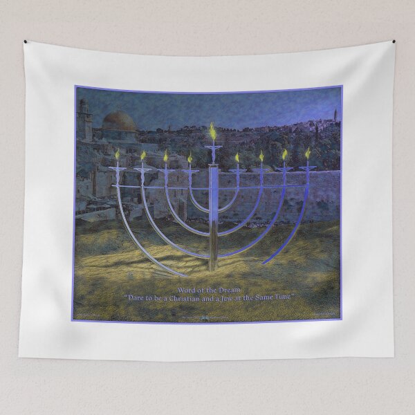 Aperçu de l'œuvre Crucifix-Menorah 2 créée et vendue par NovumOculus.