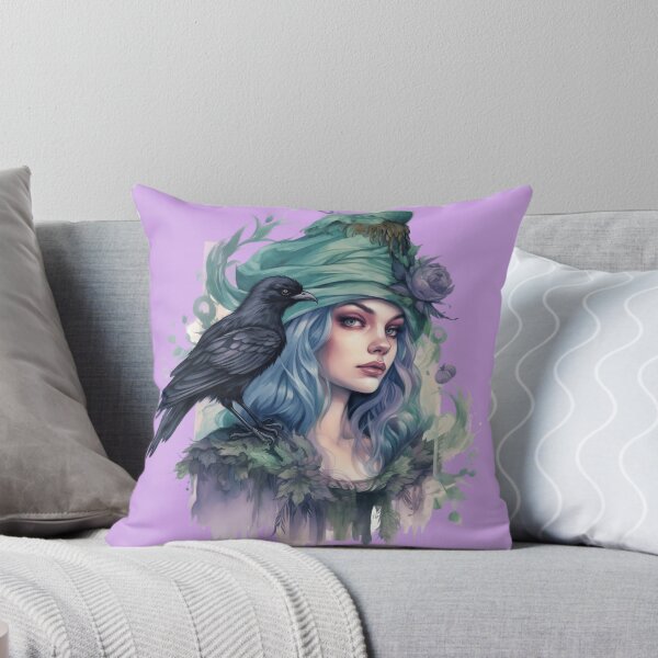 Item preview, Bewitching Lady and the Ebony Raven designed and sold by Tiptong.