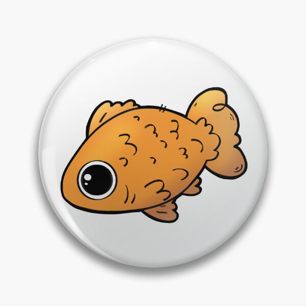 Item preview, Cute Goldfish Cartoon Pet designed and sold by blurryleedss.