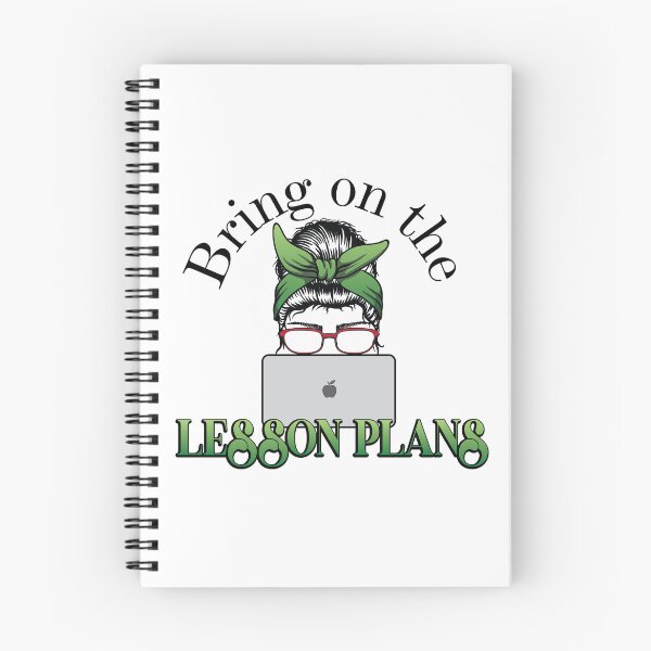 Item preview, Teacher Lesson Plans Green designed and sold by BoldLens.