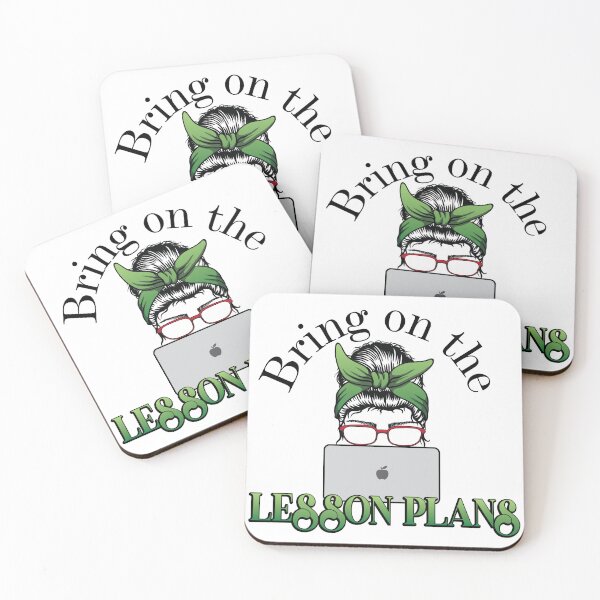 Item preview, Teacher Lesson Plans Green designed and sold by BoldLens.