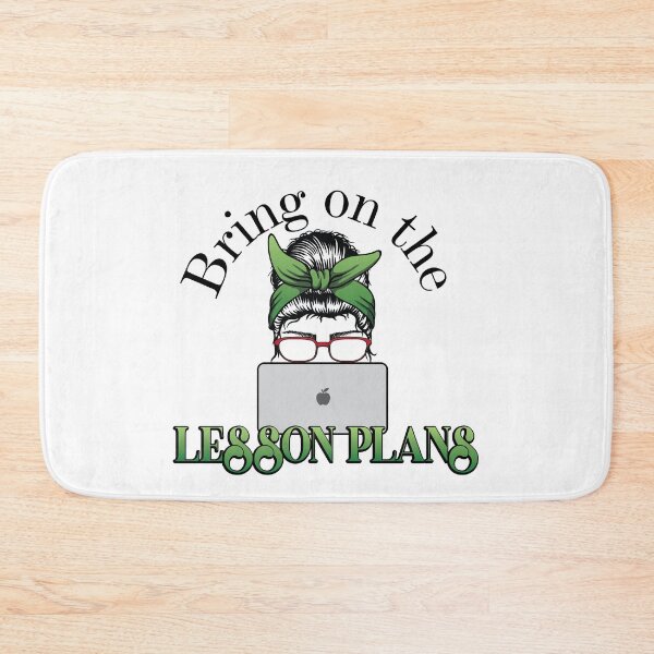 Item preview, Teacher Lesson Plans Green designed and sold by BoldLens.
