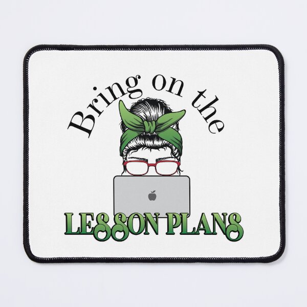 Item preview, Teacher Lesson Plans Green designed and sold by BoldLens.