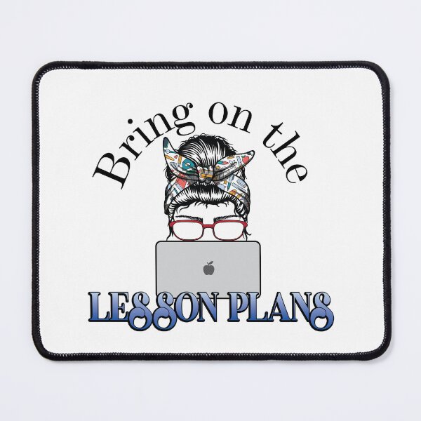 Item preview, Teacher Lesson Plans Blue designed and sold by BoldLens.