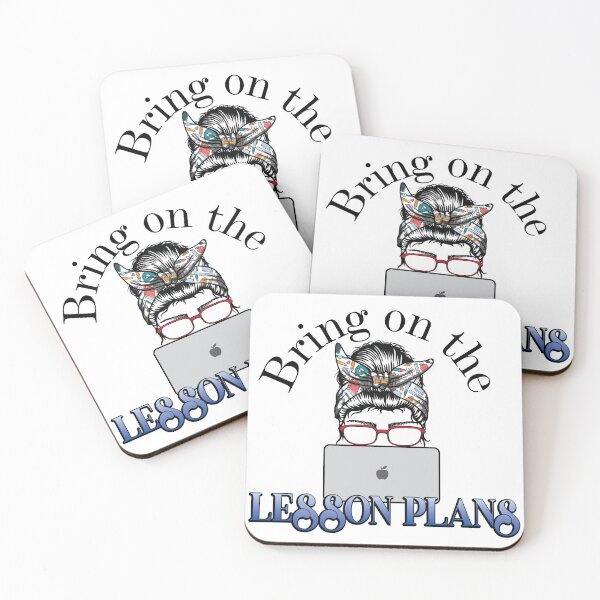 Item preview, Teacher Lesson Plans Blue designed and sold by BoldLens.