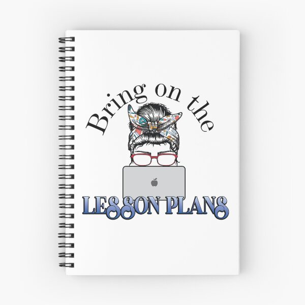 Item preview, Teacher Lesson Plans Blue designed and sold by BoldLens.