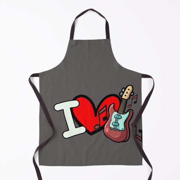 Item preview, I love electric guitar designed and sold by vidademusico.