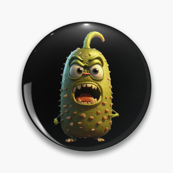 Item preview, Angry Pickle - Digital Cartoon Character designed and sold by D-D-Pabby.