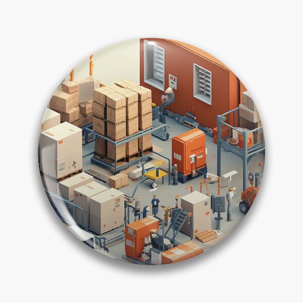 Item preview, Logistic Factory Mockup designed and sold by CarrolyneLorrys.