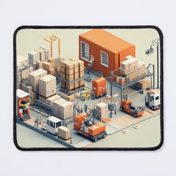 Item preview, Logistic Factory Mockup designed and sold by CarrolyneLorrys.