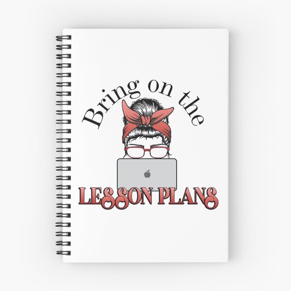 Item preview, Teacher Lesson Plans Red designed and sold by BoldLens.