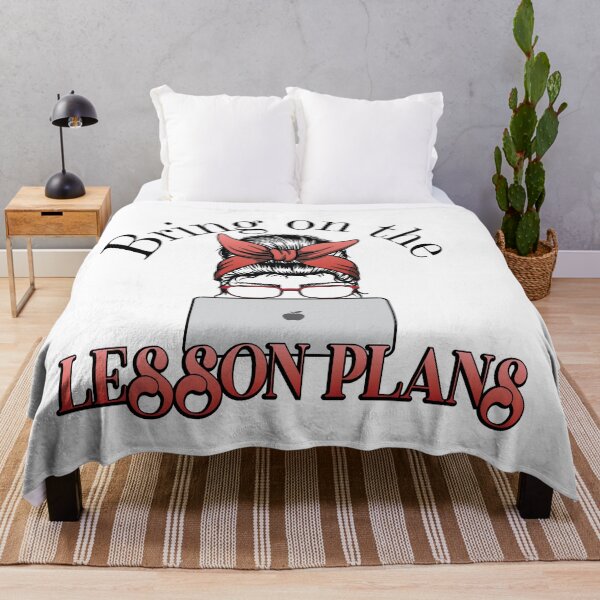 Item preview, Teacher Lesson Plans Red designed and sold by BoldLens.