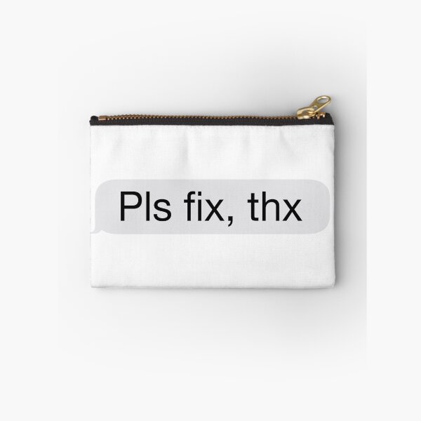 Item preview, Pls fix thx message designed and sold by myo-illustrate.