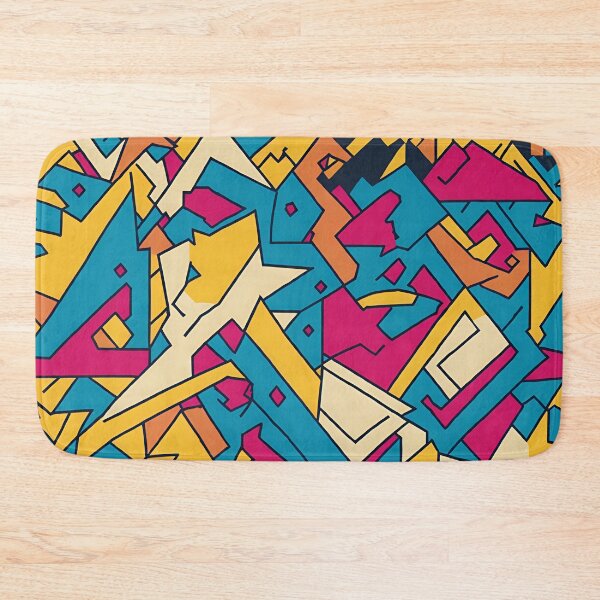 Item preview, Urban Geometry: A Seamless Graffiti Art designed and sold by LeonAndrewRazon.