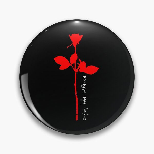 Item preview, Depeche Mode  red flowers designed and sold by BarneyKuhn.