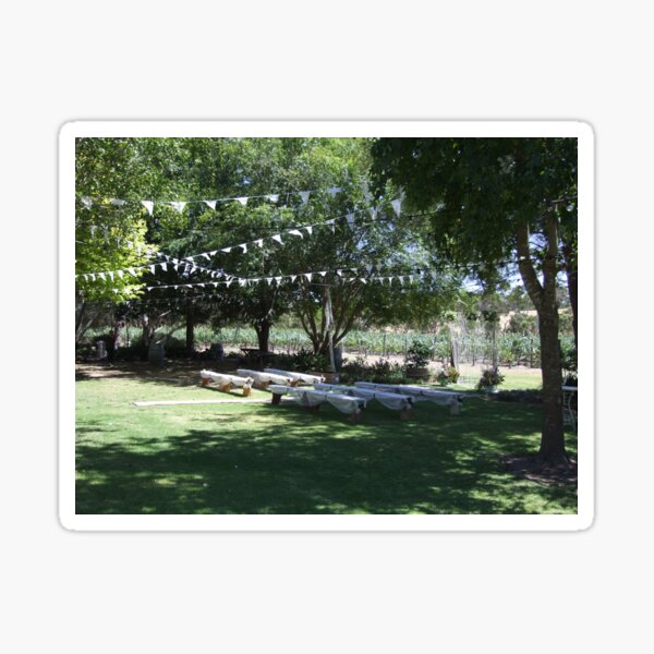 Item preview, Summer Garden Wedding Venue by Adelaide artist Avril Thomas at Magpie Springs designed and sold by MagpieSprings.