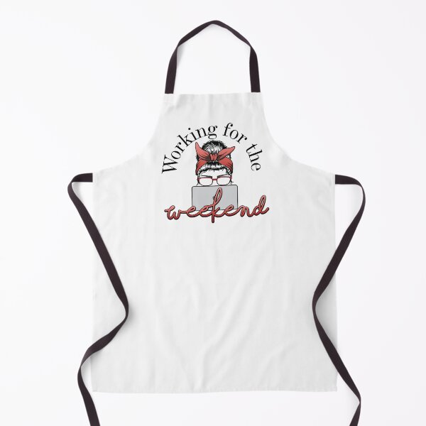 Item preview, Working for the Weekend Red designed and sold by BoldLens.