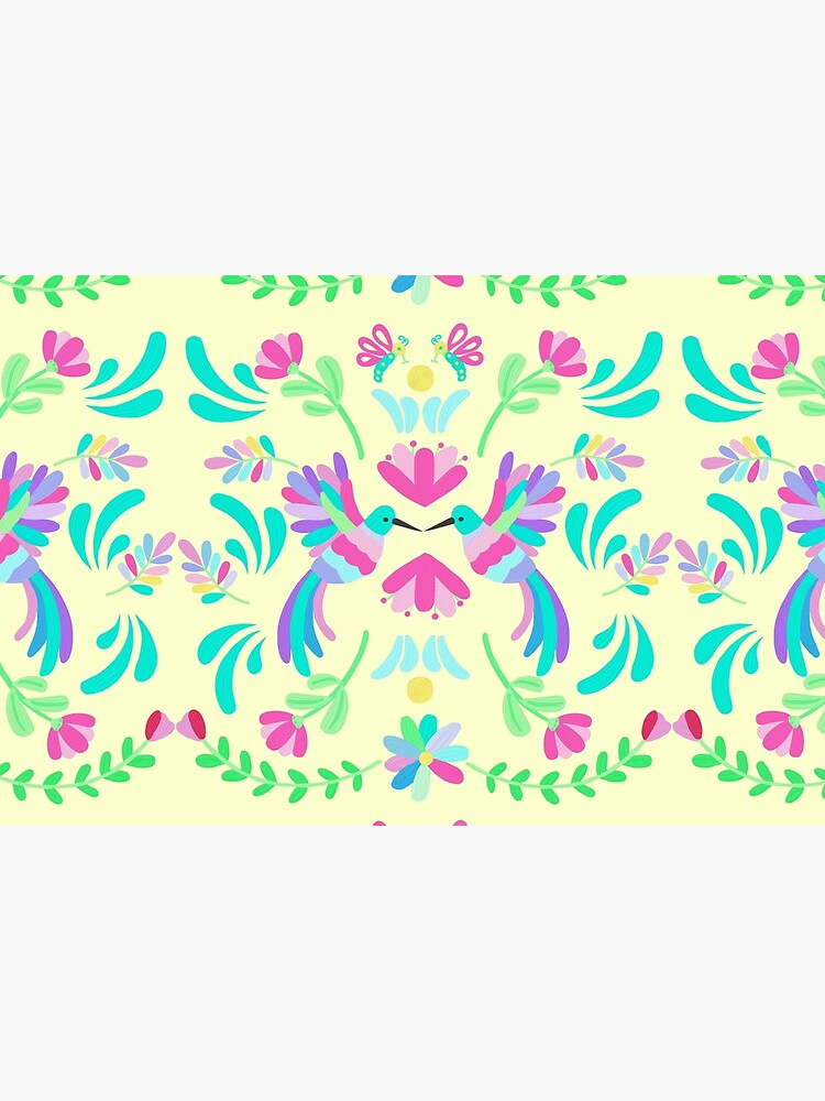 Discover From the Colorful Otomi Design Collection | Bath Mat