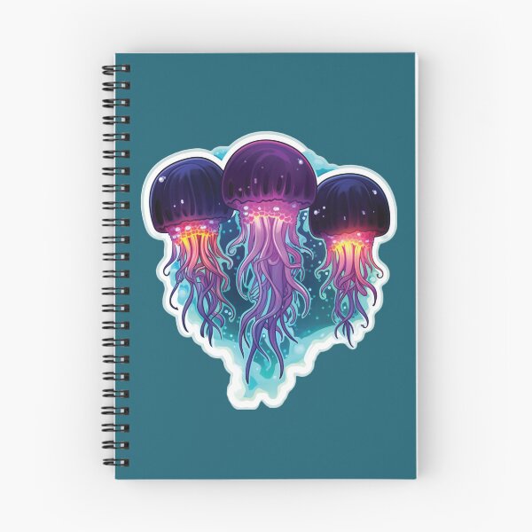 Item preview, Three Jellyfish Under The Sea designed and sold by RRMStudios.