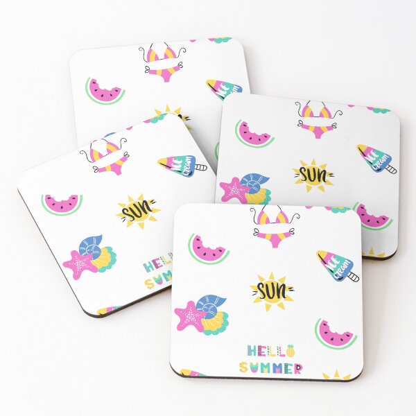 Item preview, celebración de vacaciones hola verano designed and sold by joharas.