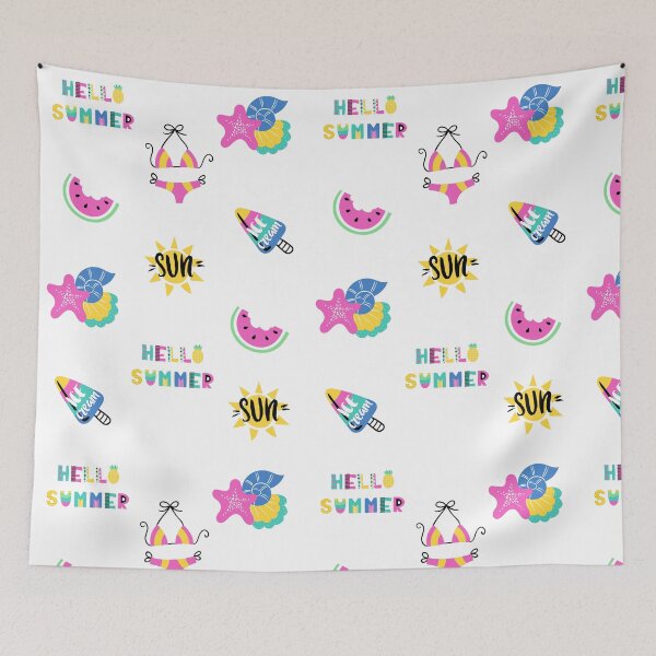 Item preview, vacay celebration hello summer  designed and sold by joharas.