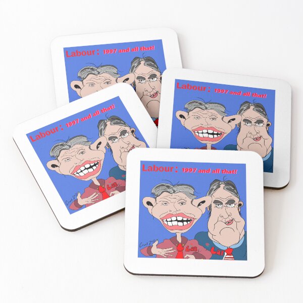 Item preview, Tony Blair and John Prescott Caricatures. POLITICAL HUMOUR.  designed and sold by Grant Wilson.