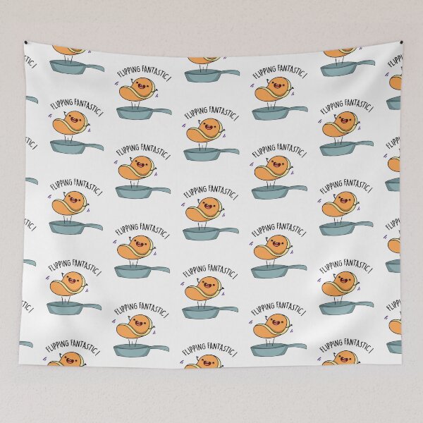 Item preview, Flipping Fantastic Funny Pancake Puns  designed and sold by punnybone.