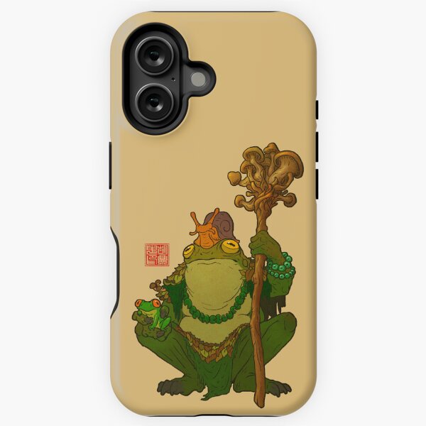 Item preview, Frog Druid Shaman Witch Doctor designed and sold by DingHuArt.