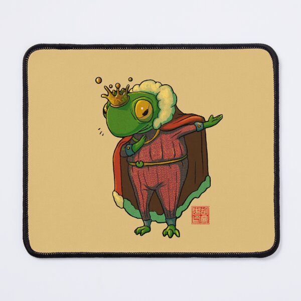 Item preview, Shy Frog Prince designed and sold by DingHuArt.