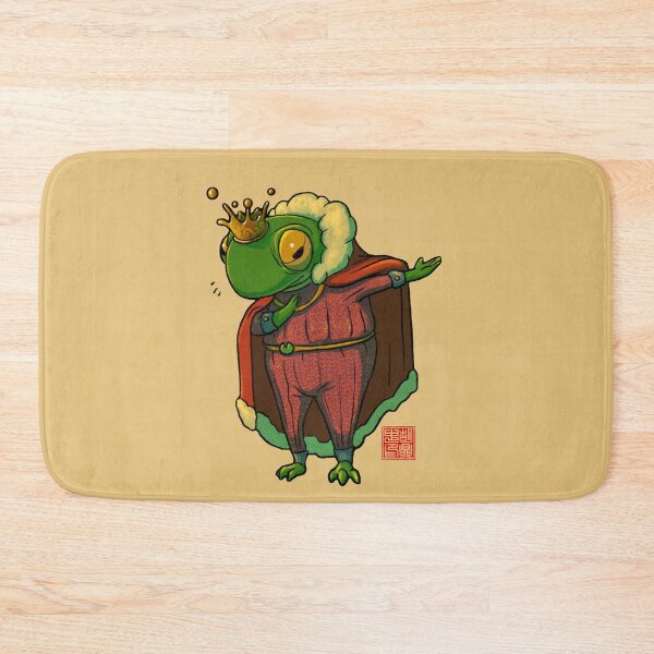 Item preview, Shy Frog Prince designed and sold by DingHuArt.
