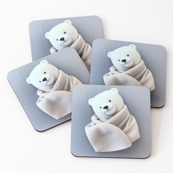 Item preview, cozy polar bearsnuggled up, cute teddy bear, winter animal, warm and fuzzy, arctic wildlife, adorable creature, soft and cuddly, chilly weather, fluffy fur, cozy winter nap, cold climate, hibernation designed and sold by bruxdofani9.
