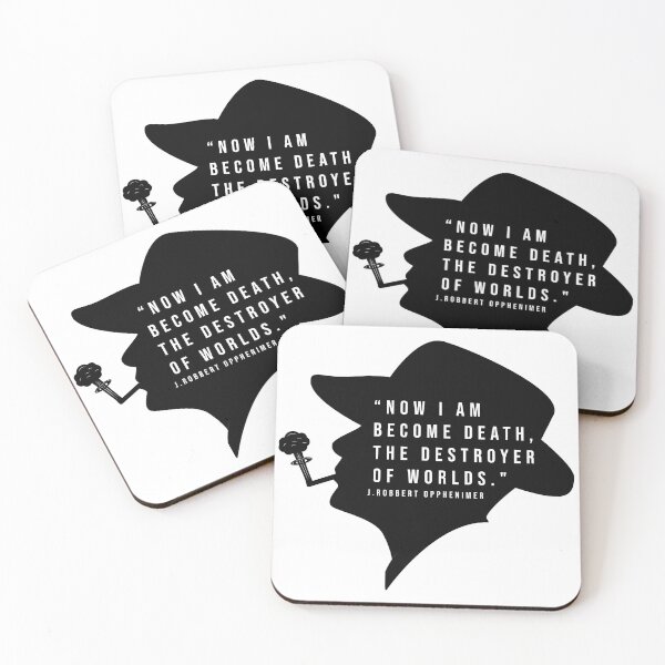 Item preview, j robert oppenheimer quote "now i am become death  the destroyer of worlds. designed and sold by MortalRight.