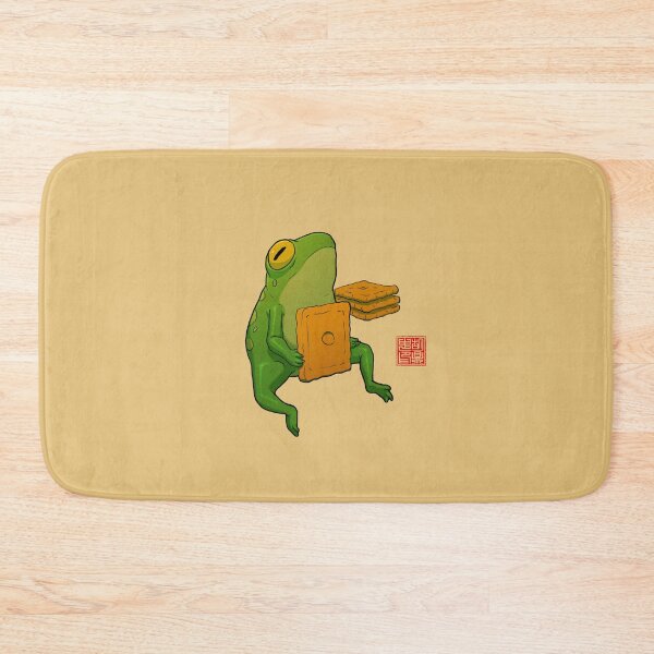 Item preview, late night snack frog designed and sold by DingHuArt.