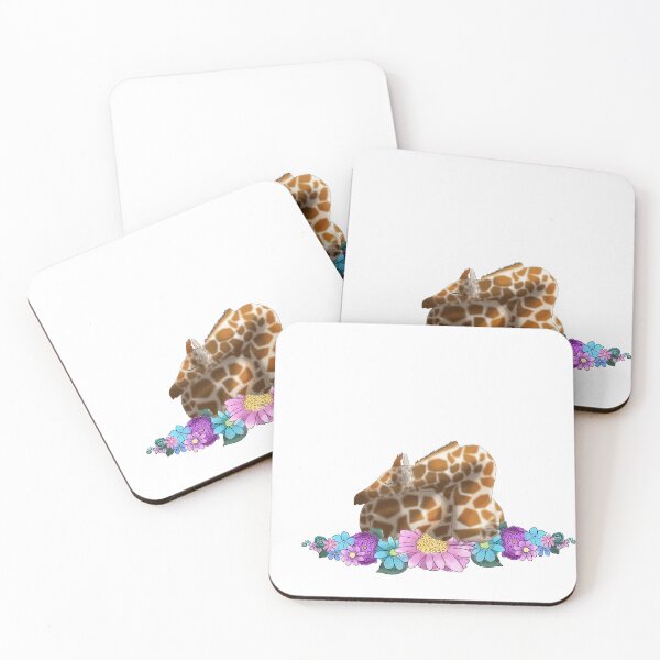 Item preview, Giraffe in Flowers designed and sold by Roxy-The-Fox.