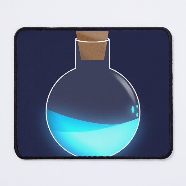 Item preview, Glowing potion bottle designed and sold by BlueFireFerrets.